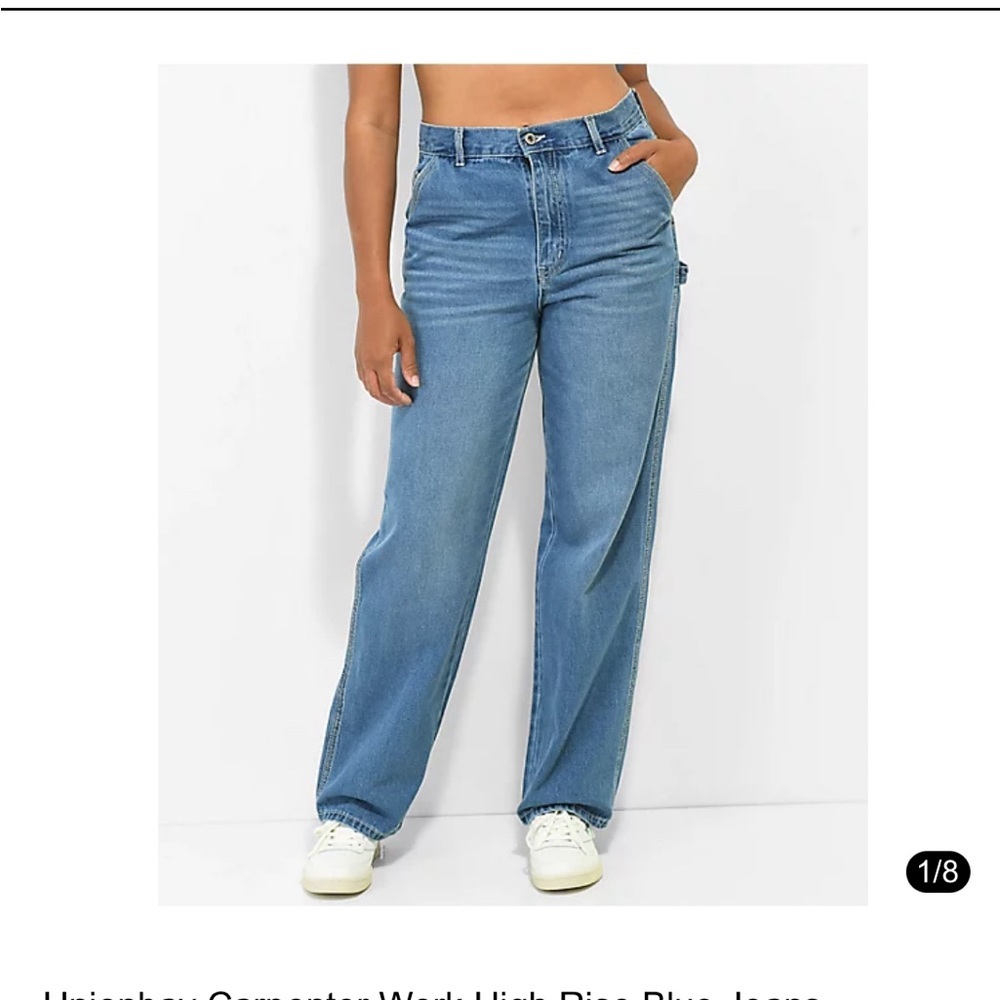 🌺UNIONBAY Blue Flare Wide Leg Jeans